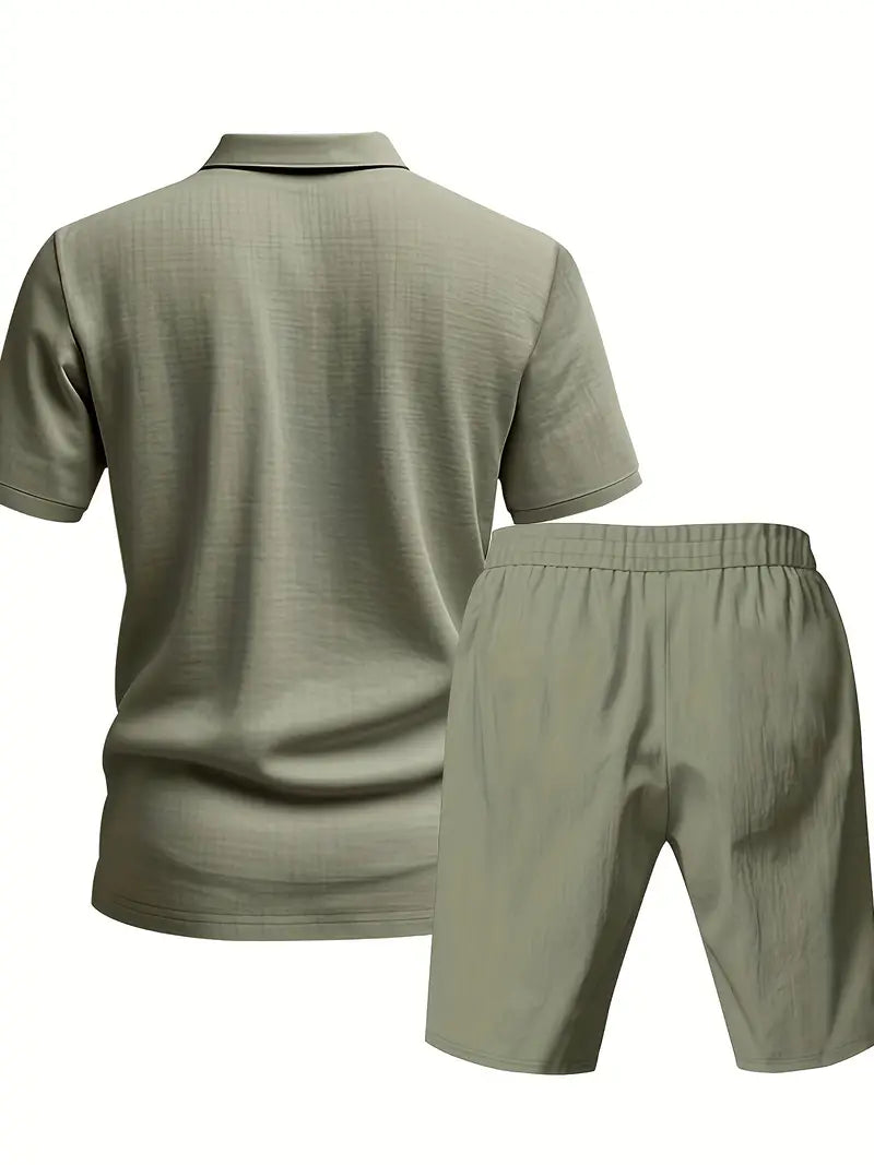 Aureo Madrid™ | Conjunto de lino para hombre