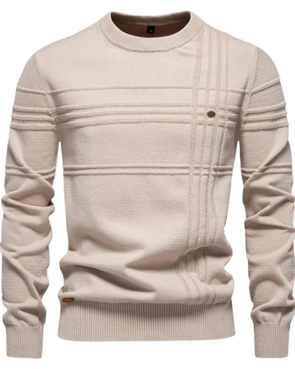Aureo Madrid™ | Jersey de hombre con diseño a cuadros