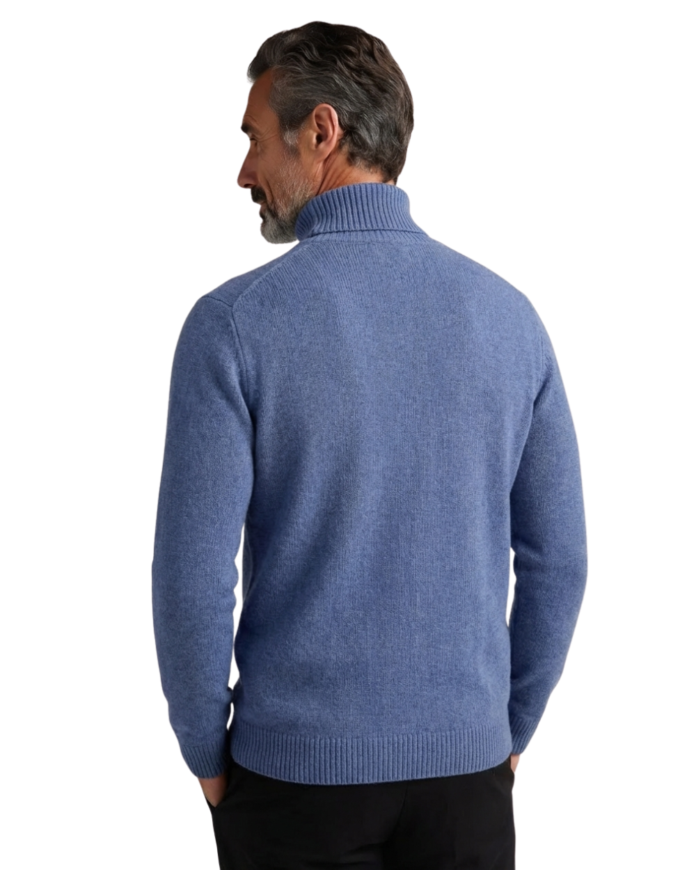 Aureo Madrid™ | Jersey de cuello alto de lana Portofino