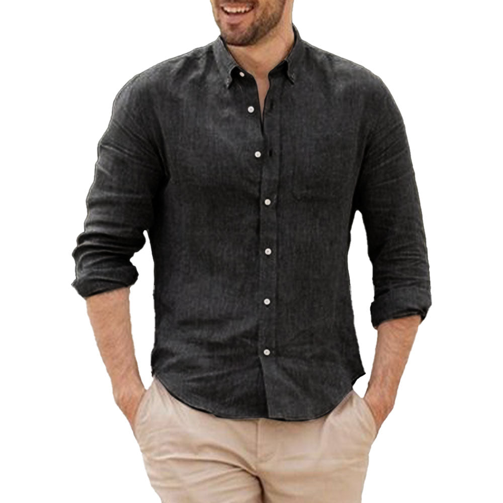 Aureo Madrid™ | Camisa de lino transpirable
