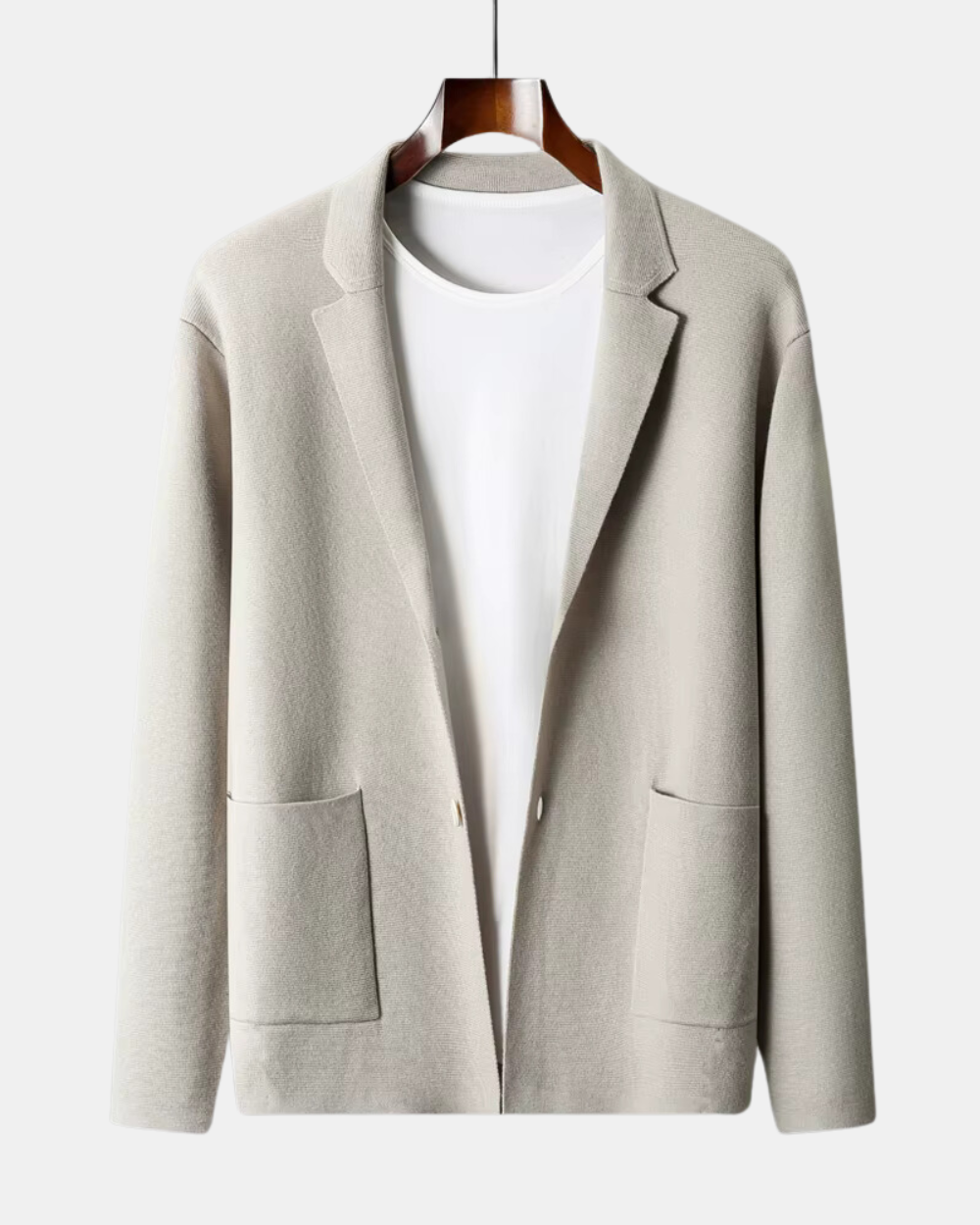 Aureo Madrid™ | Chaleco Bacchus de cachemira con botones