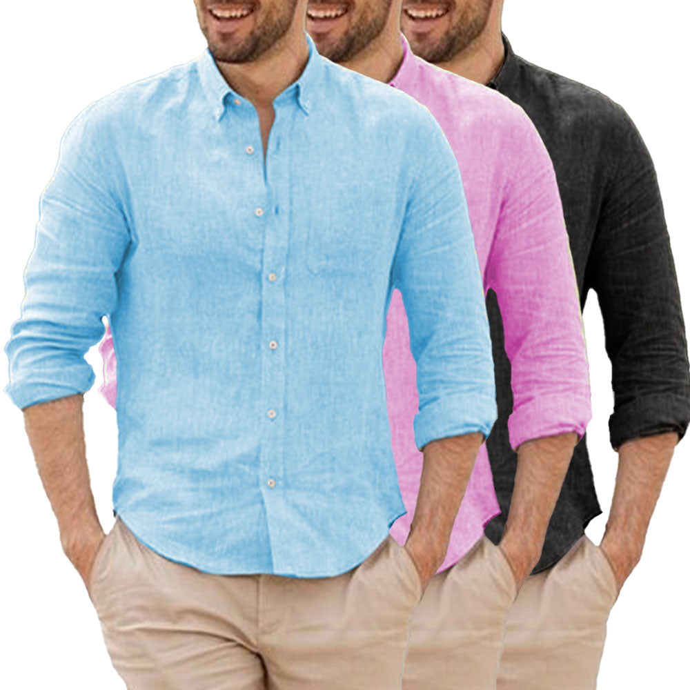 Aureo Madrid™ | Camisa de lino transpirable