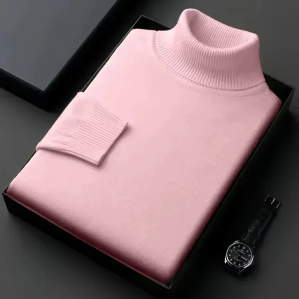 Aureo Madrid™ | Alioth Jersey de cuello alto de cachemira