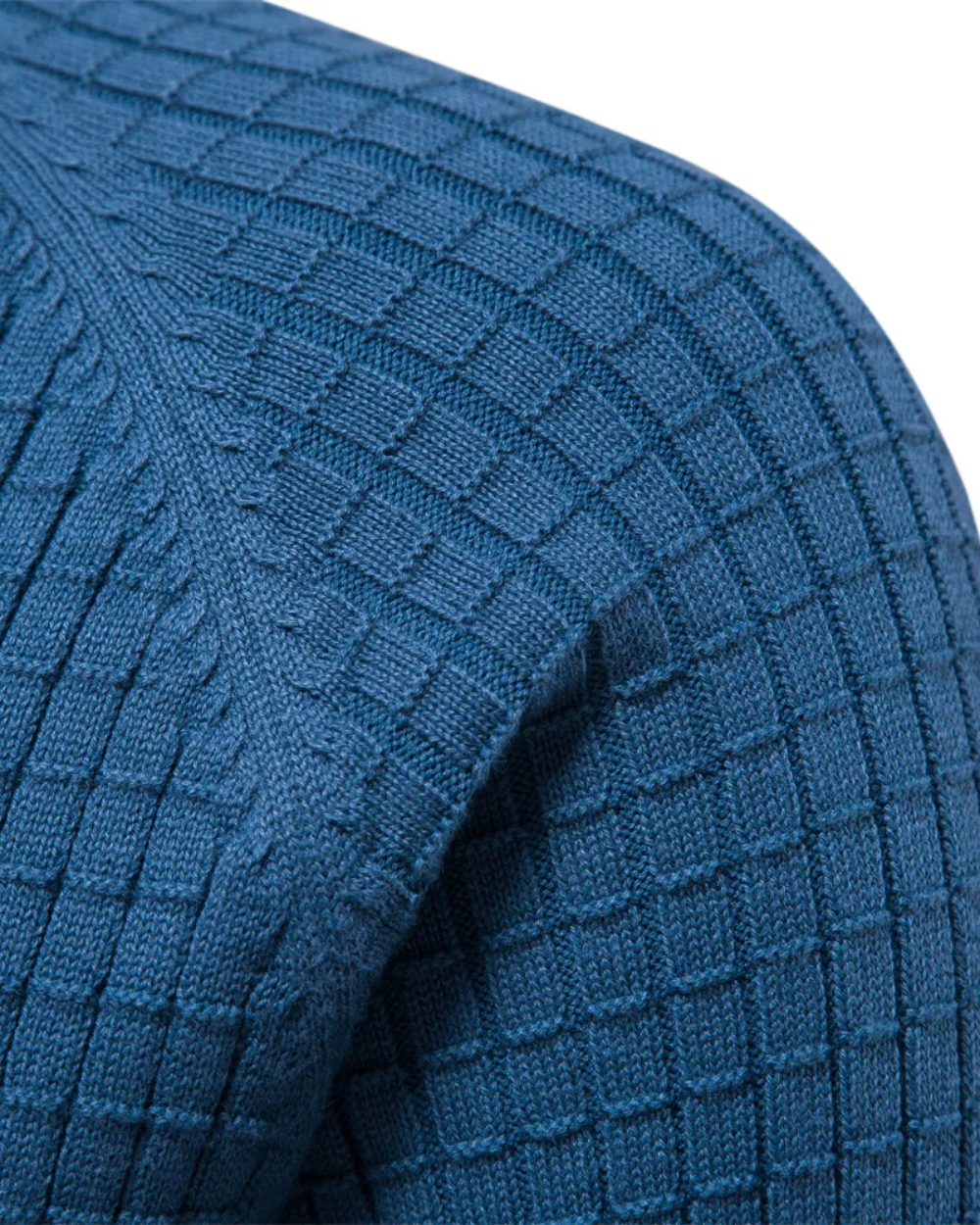 Aureo Madrid™ | Jersey de hombre con patrón de cuadros