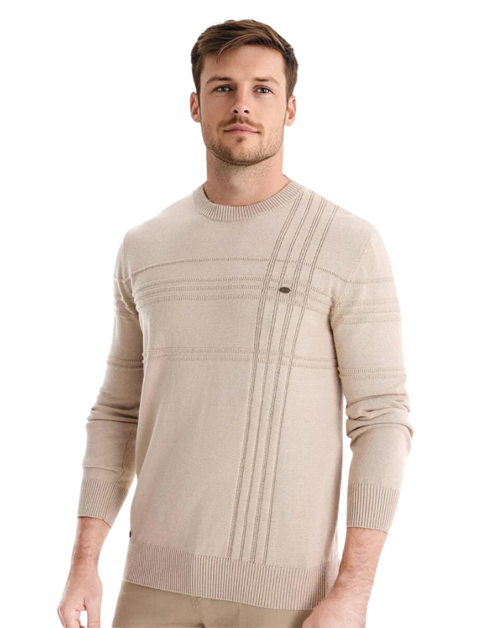 Aureo Madrid™ | Jersey de hombre con diseño a cuadros