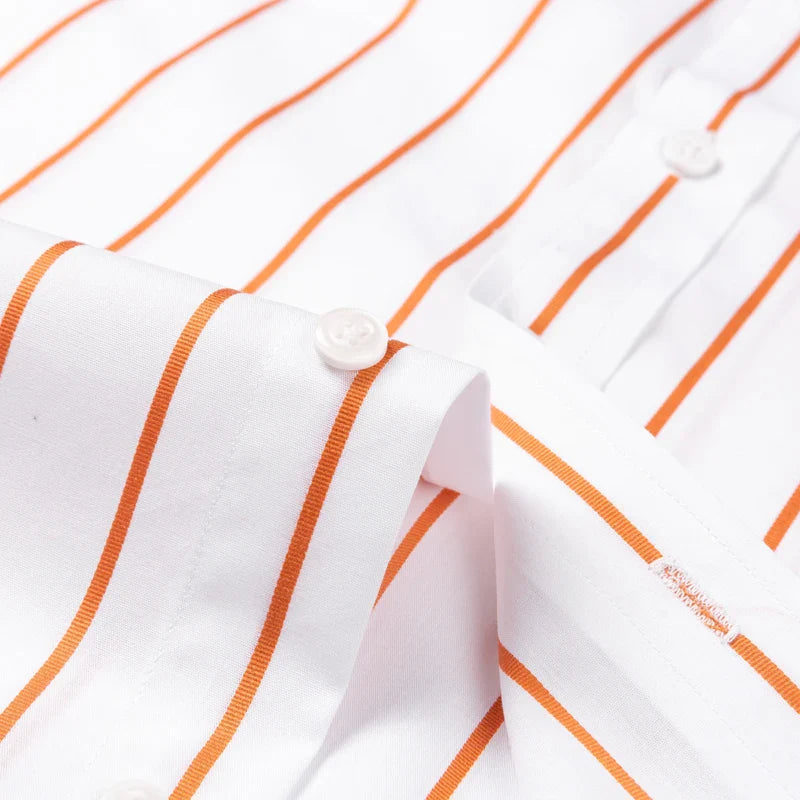 Aureo Madrid™ | Elegante camisa de algodón a rayas