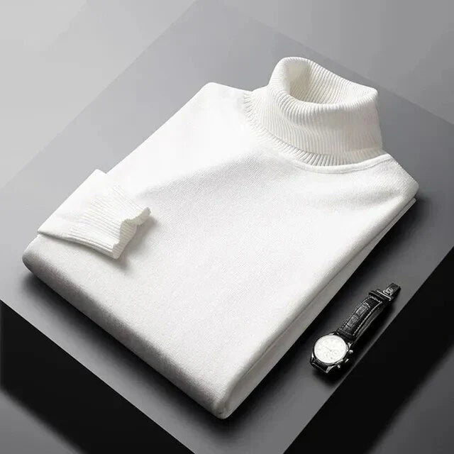 Aureo Madrid™ | Jersey de cuello alto de cachemira Monte Carlo