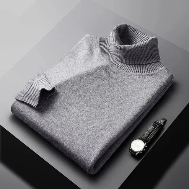 Aureo Madrid™ | Jersey de cuello alto de cachemira Monte Carlo
