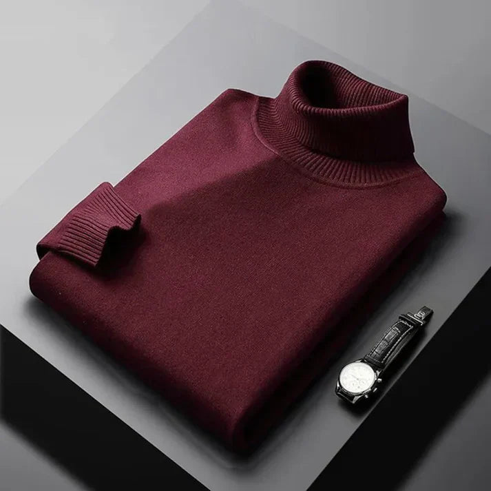 Aureo Madrid™ | Jersey de cuello alto de cachemira Monte Carlo