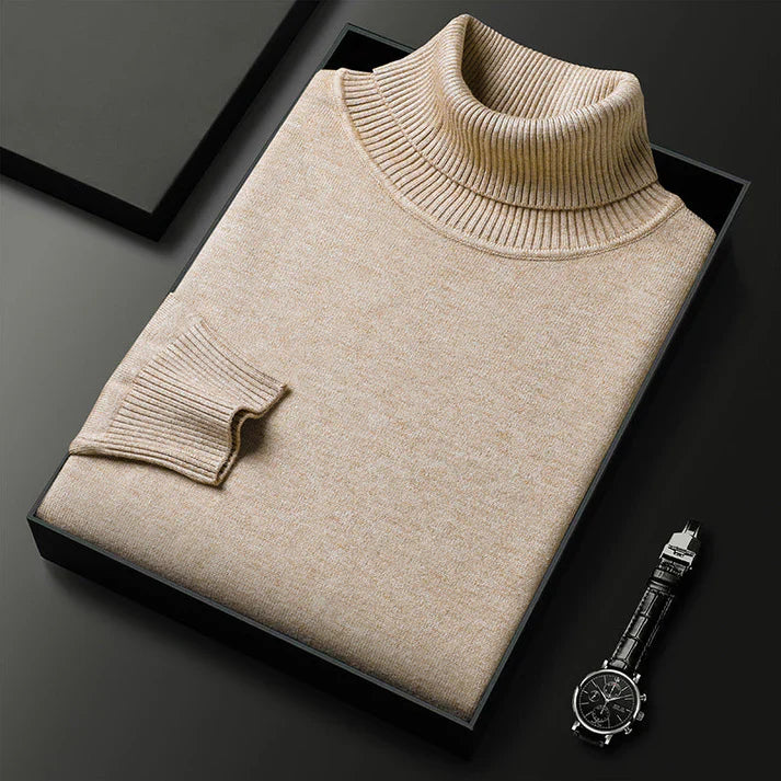 Aureo Madrid™ | Jersey de cuello alto de cachemira Monte Carlo