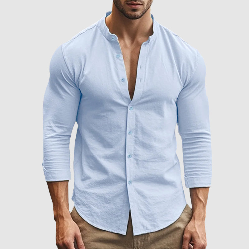 Aureo Madrid™ | Camisa de lino transpirable