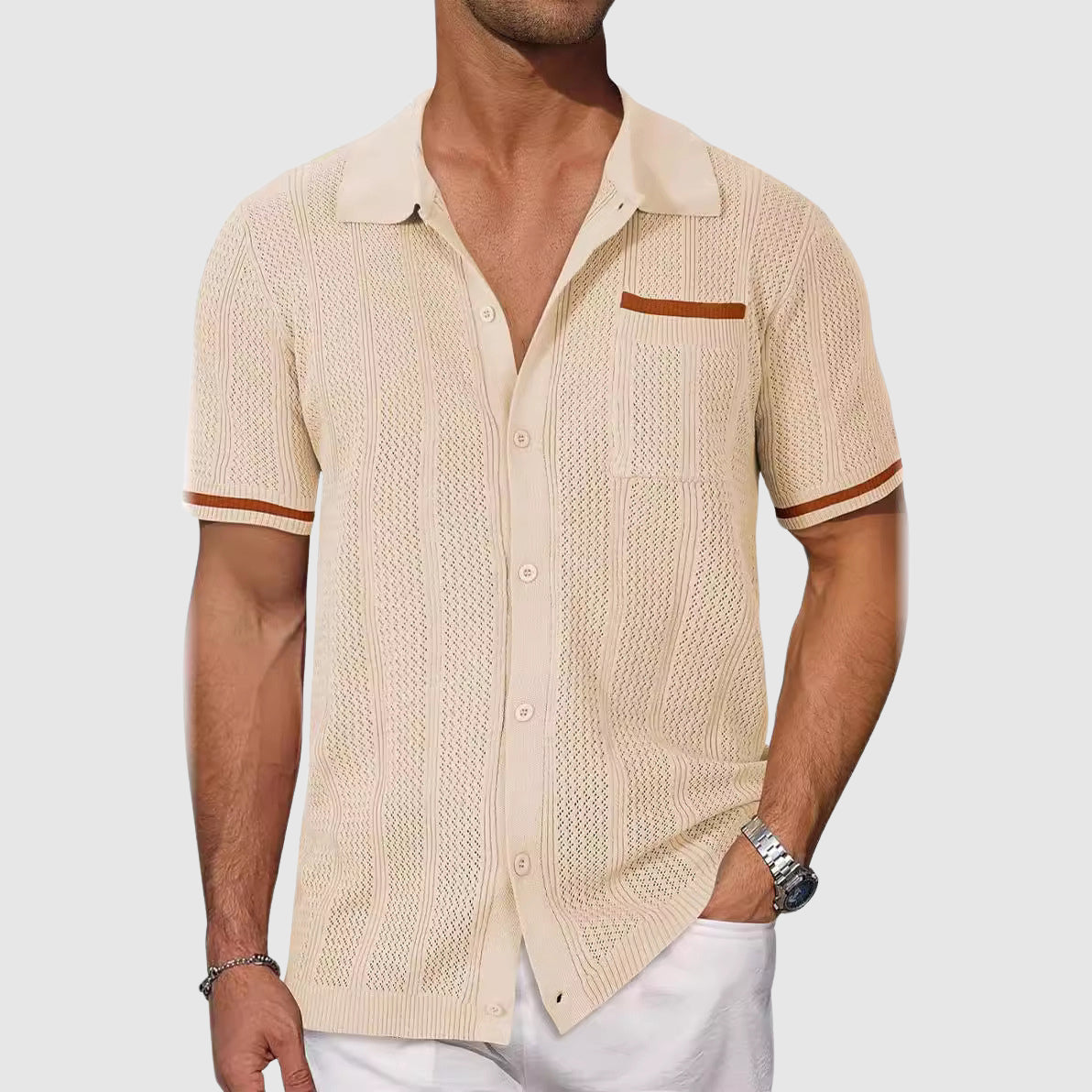 Aureo Madrid™ | Camisa de playa Zanzibar