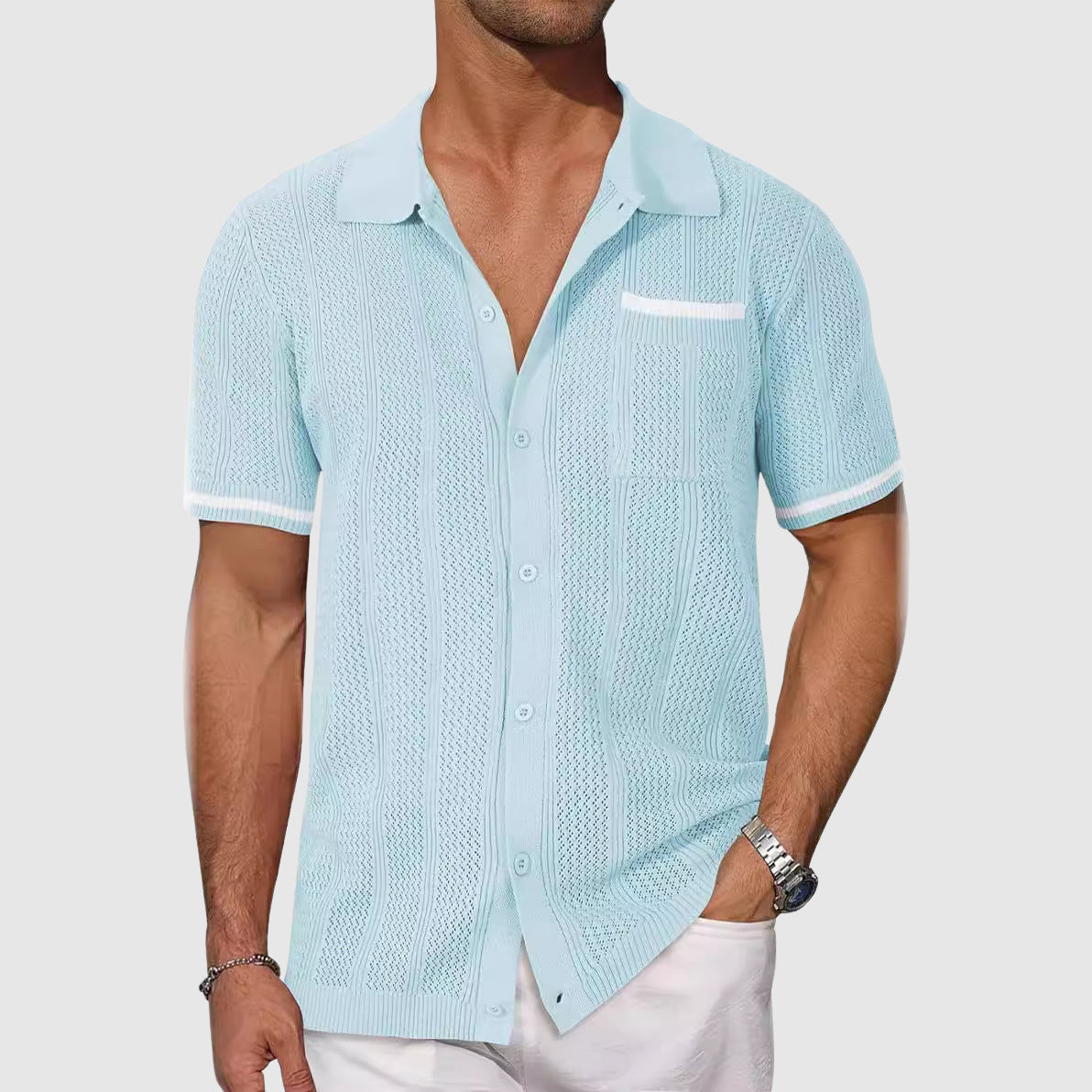Aureo Madrid™ | Camisa de playa Zanzibar