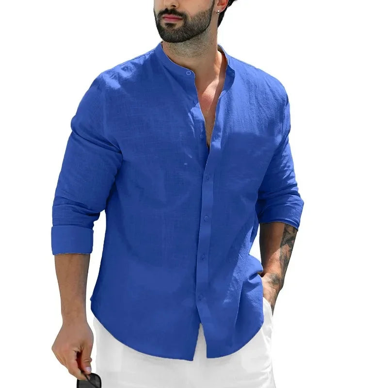 Aureo Madrid™ | Camisa informal de lino