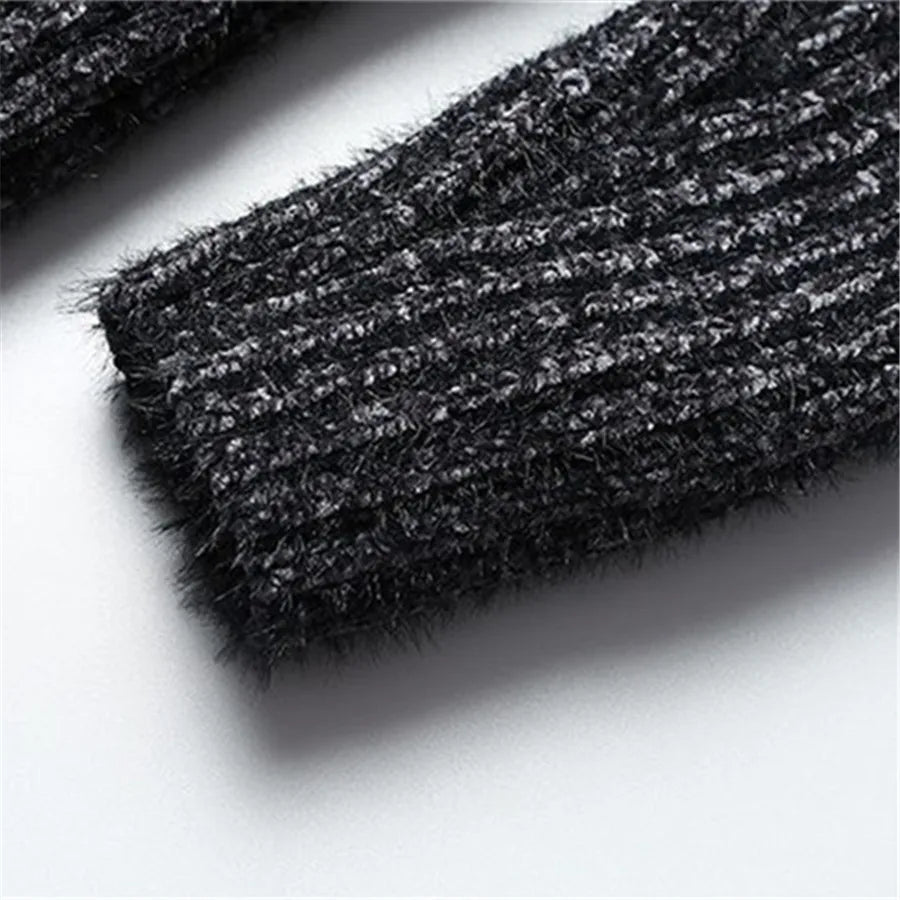 Aureo Madrid™ | Elegante jersey de cuello alto de punto