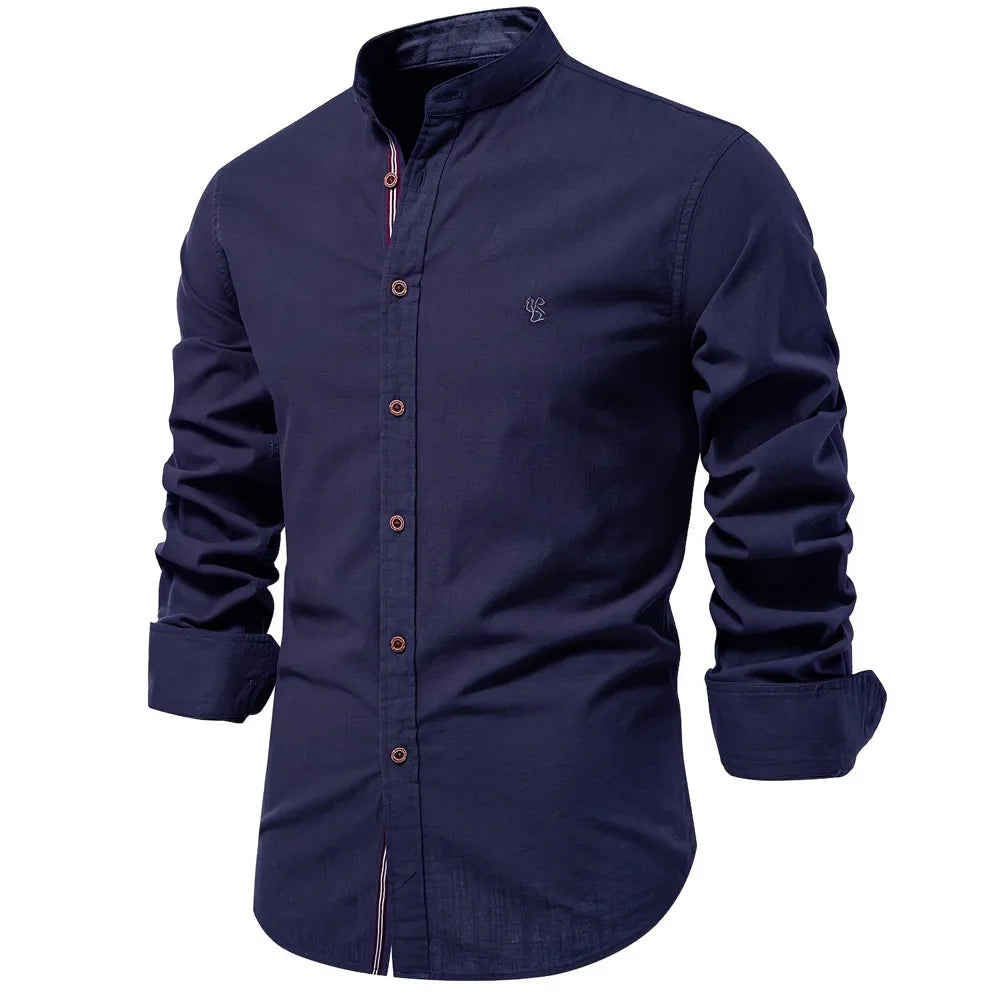 Aureo Madrid™ | Elegante camisa de lino
