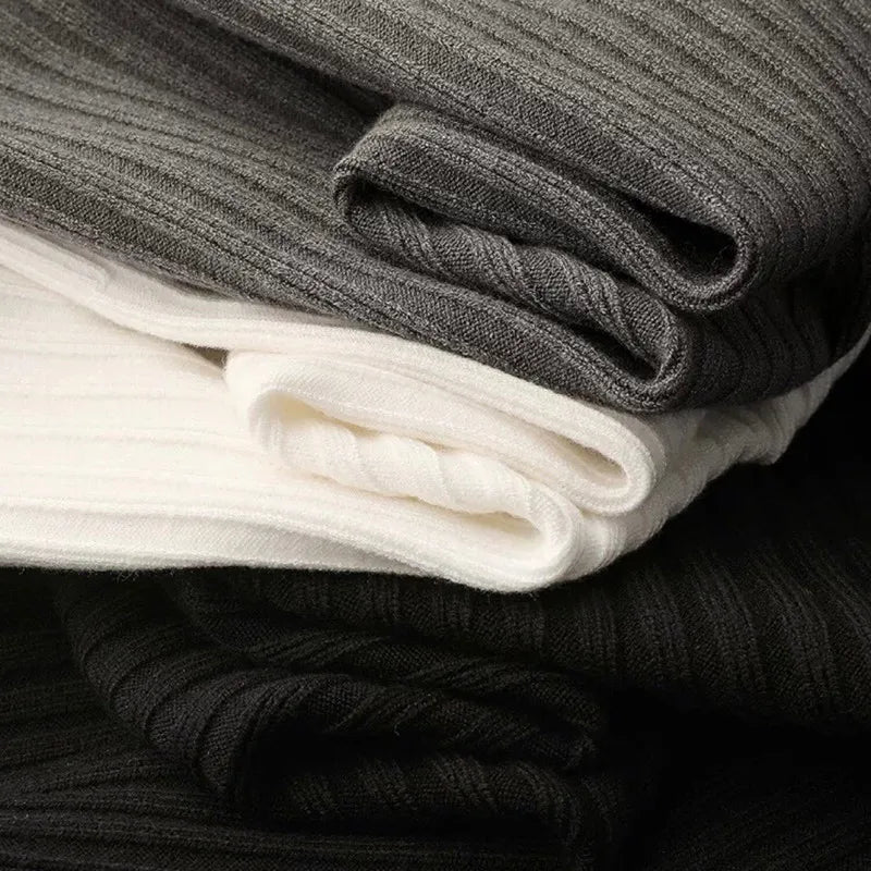 Aureo Madrid™ | Elegante jersey a rayas con cremallera