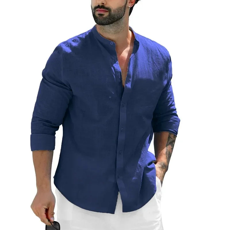 Aureo Madrid™ | Camisa informal de lino