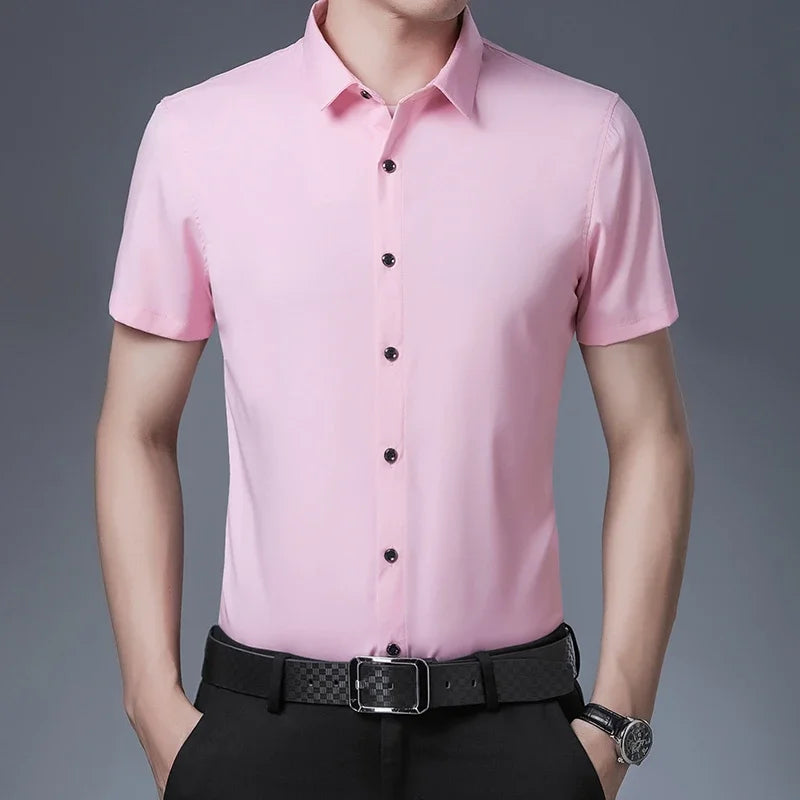 Aureo Madrid™ | Camisa Business Casual de manga corta