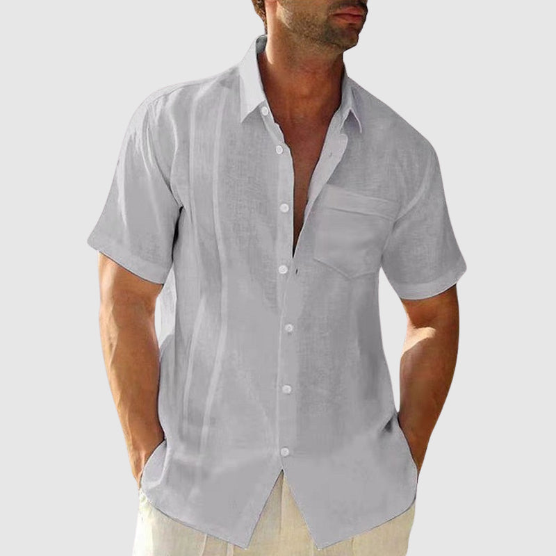 Aureo Madrid™ | Elegante camisa de verano de lino