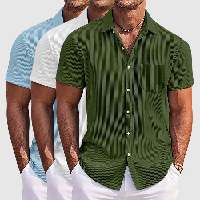 Aureo Madrid™ | Elegante camiseta de verano a rayas