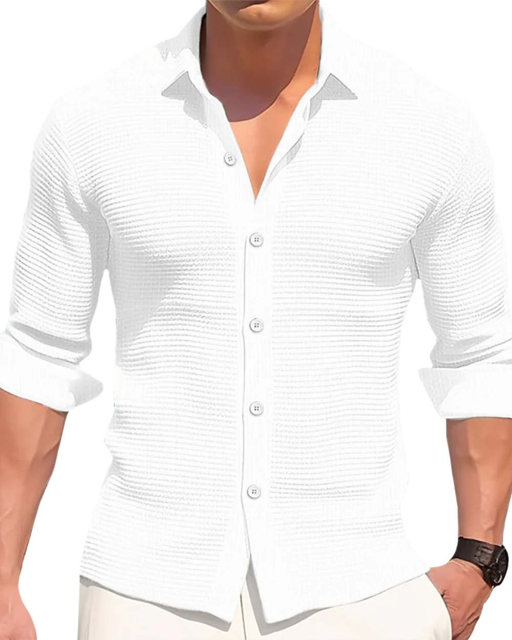 Aureo Madrid™ | Camisa informal de algodón