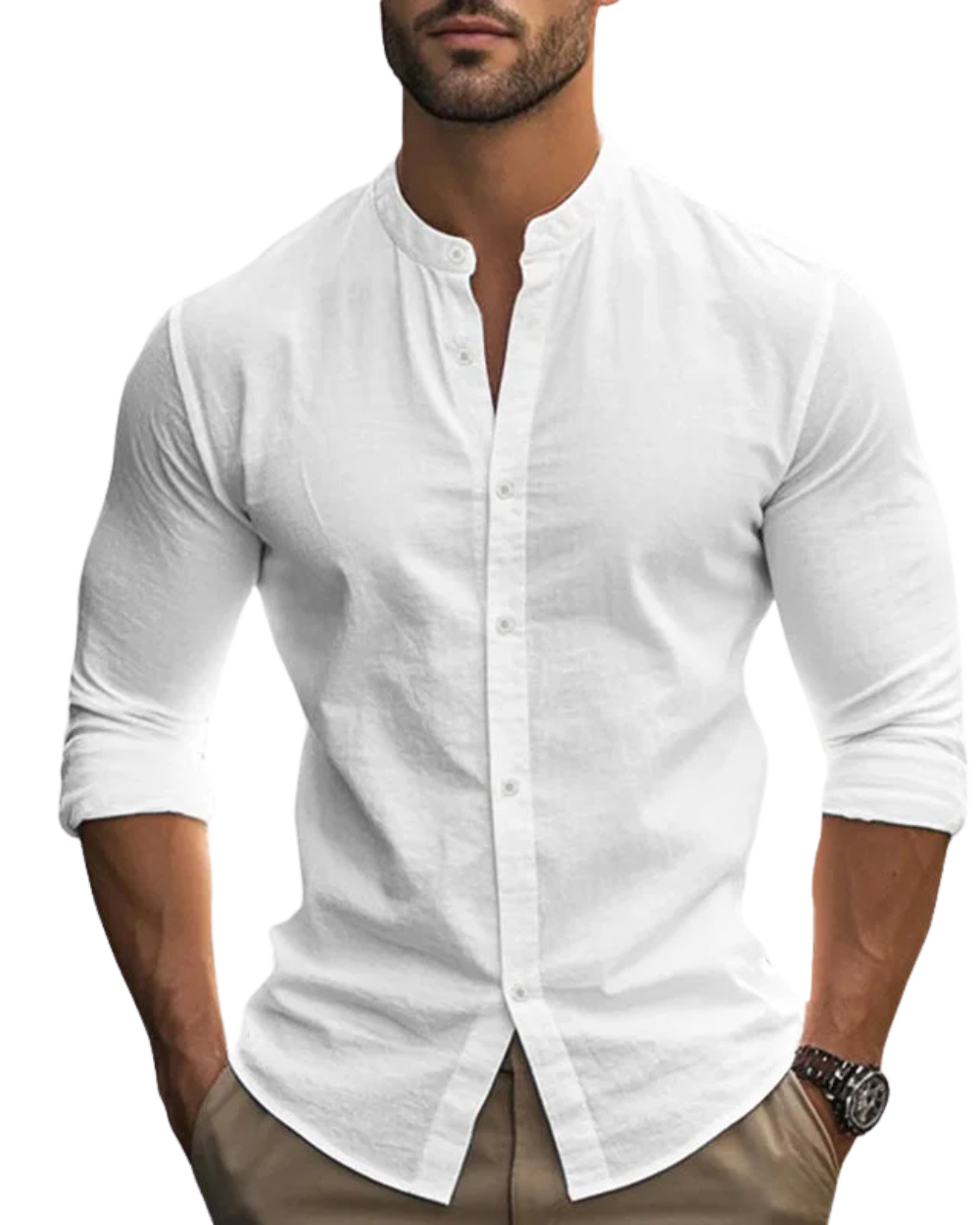 Aureo Madrid™ | Camisa de lino transpirable