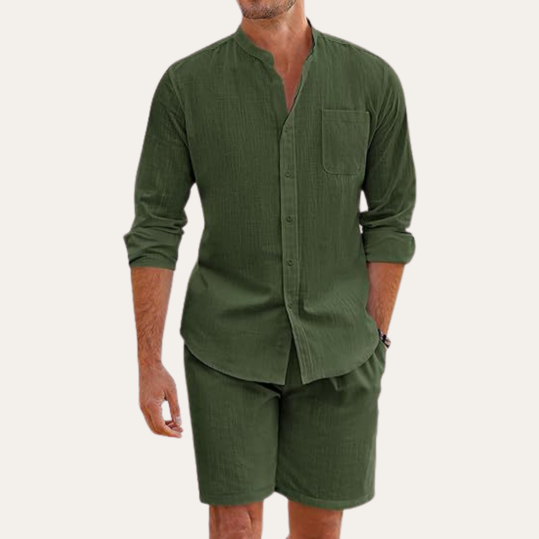 Aureo Madrid™ | Conjunto de verano de lino
