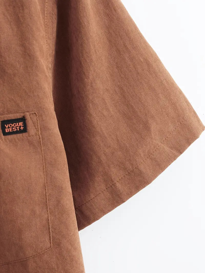 Aureo Madrid™ | Camisa informal de algodón con mangas cortas