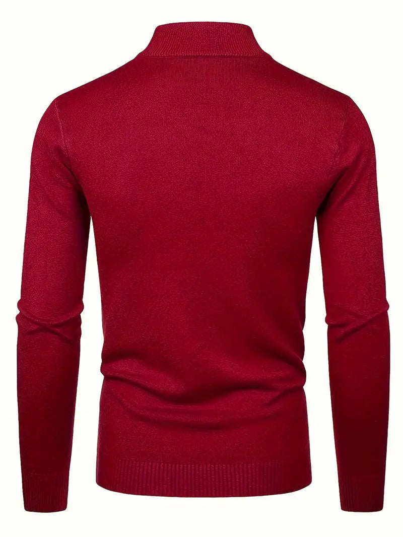 Aureo Madrid™ | Elegante jersey de cuello alto