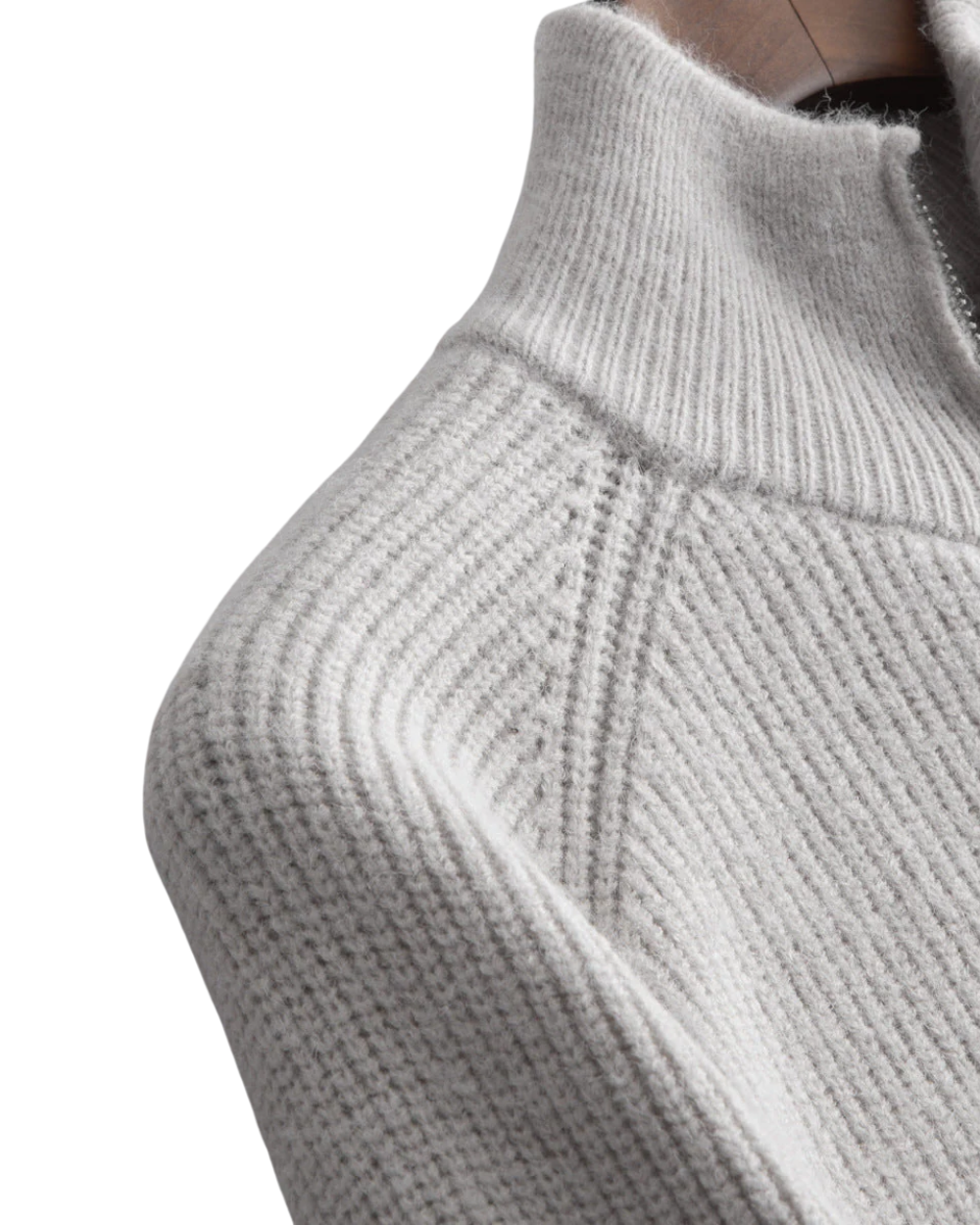 Aureo Madrid™ | Chaleco de lana merino Four Seasons con cremallera