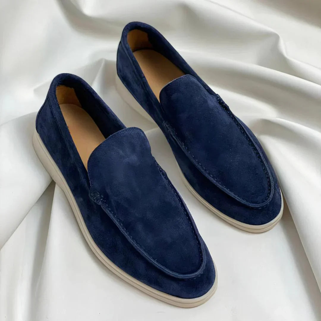 Aureo Madrid™ | Elegantes mocasines de ante