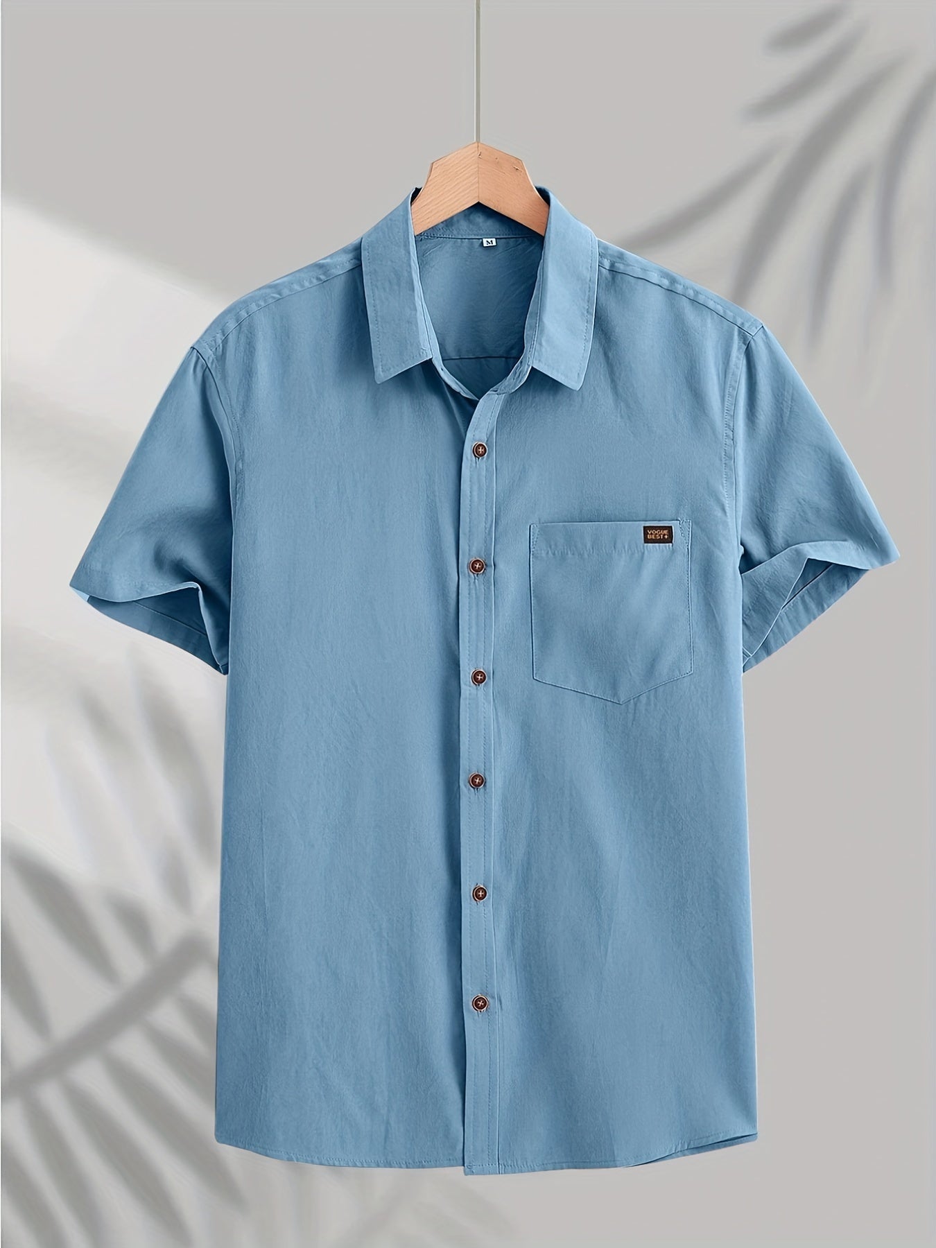 Aureo Madrid™ | Camisa informal de algodón con mangas cortas
