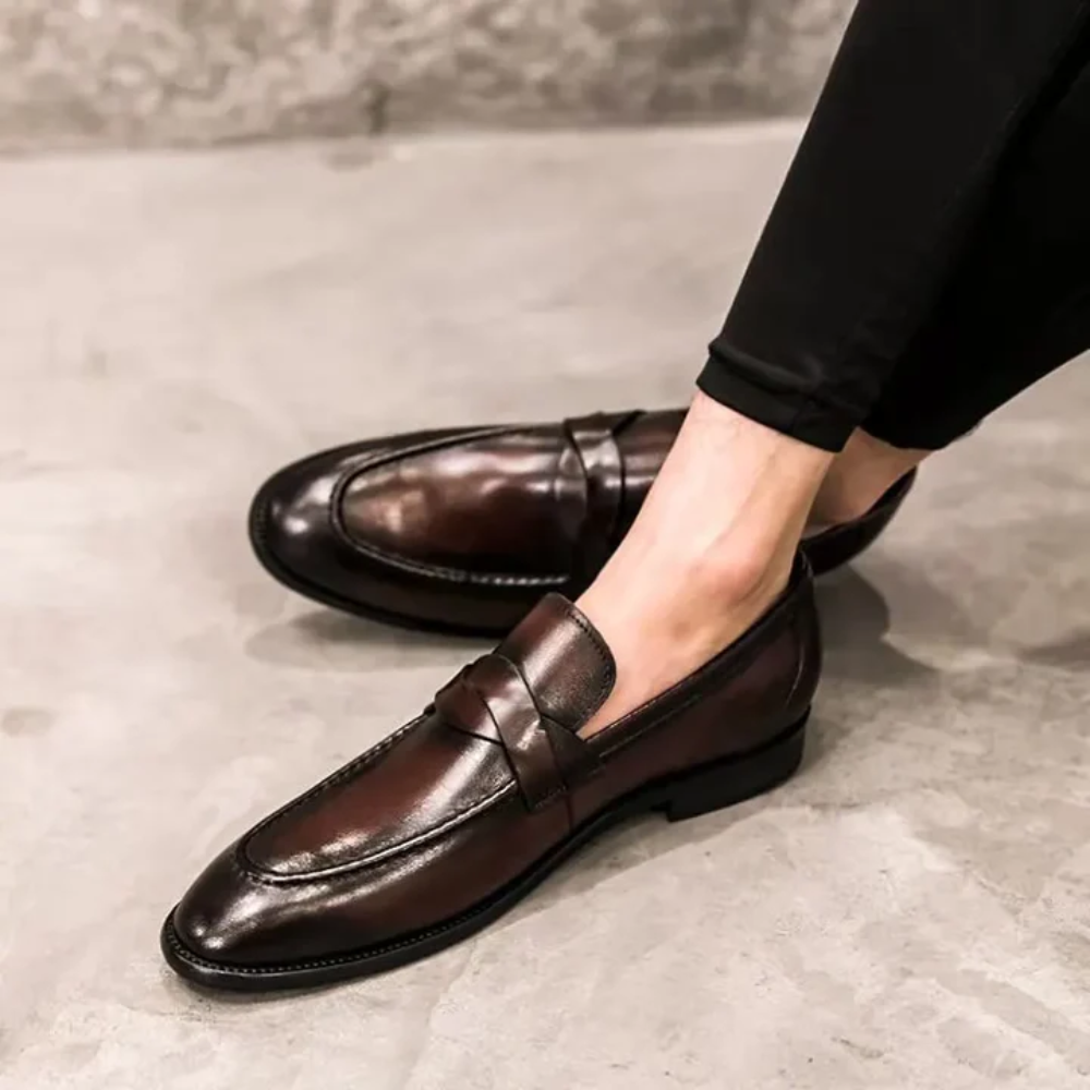 Aureo Madrid™ | Elegante mocasines de cuero