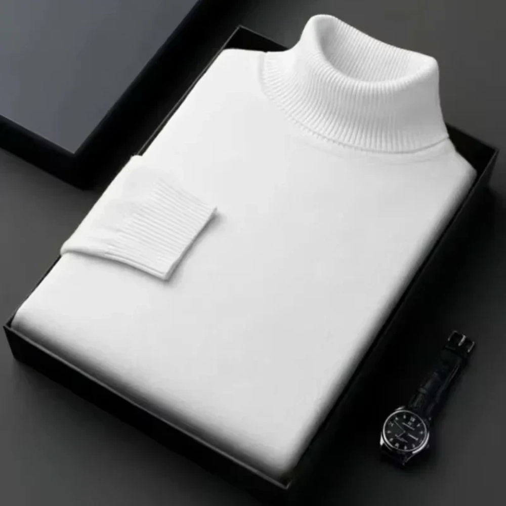 Aureo Madrid™ | Alioth Jersey de cuello alto de cachemira