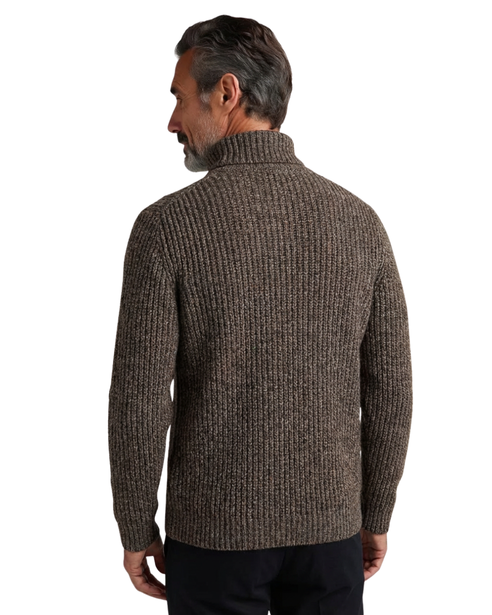 Aureo Madrid™ | Elegante jersey de cuello alto de punto