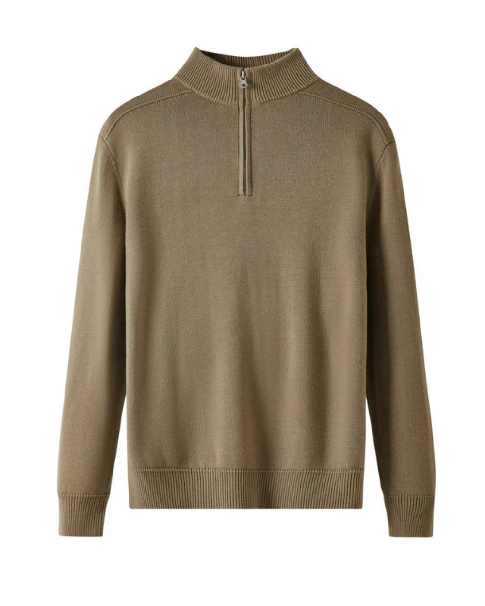 Aureo Madrid™ | Jersey con cremallera Capri Merino Wool