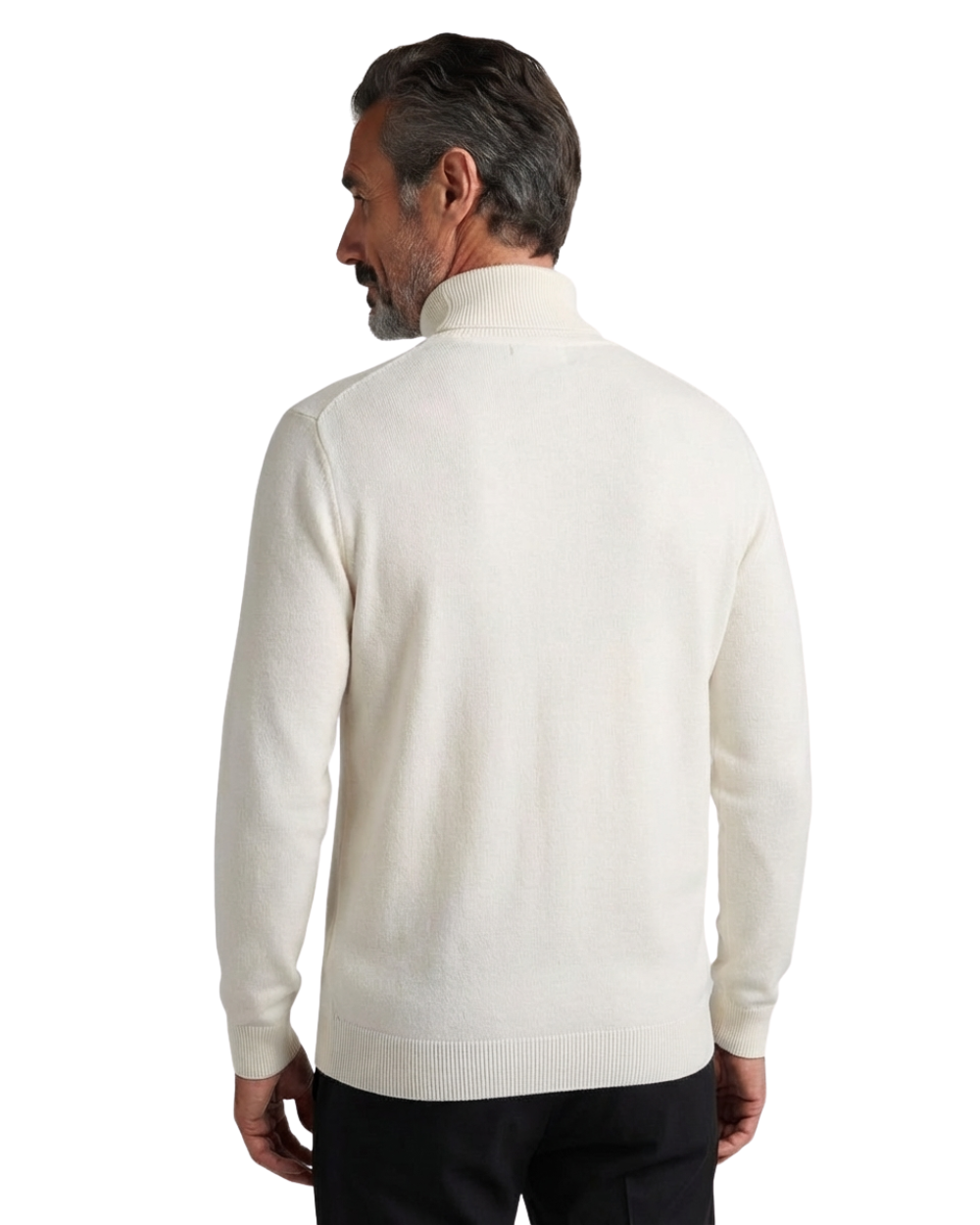 Aureo Madrid™ | Elegante jersey de cuello alto de algodón