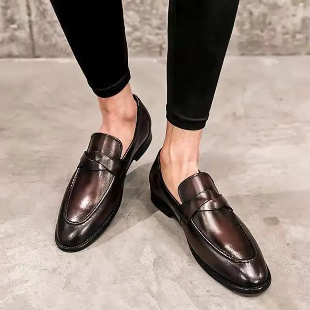 Aureo Madrid™ | Elegante mocasines de cuero