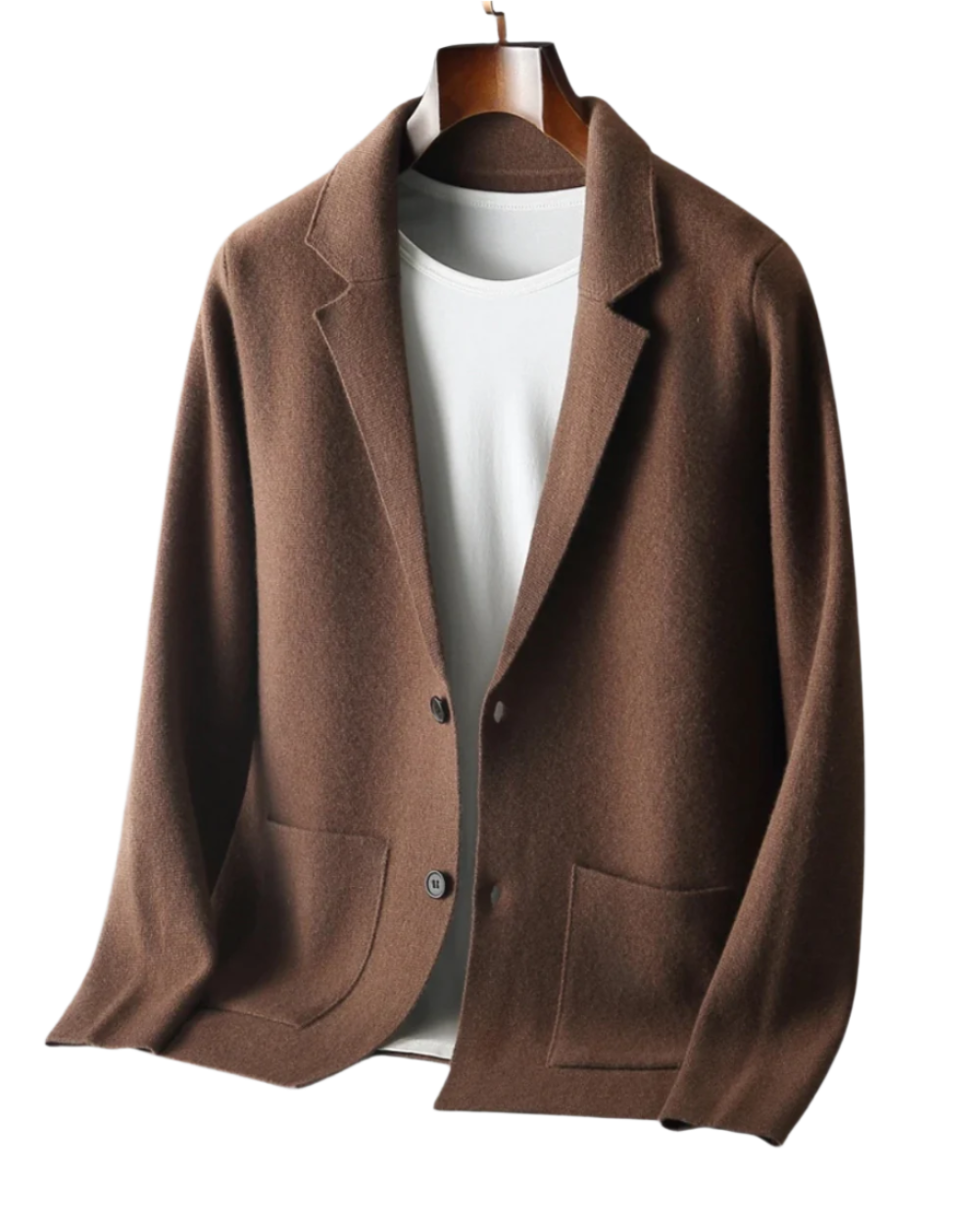 Aureo Madrid™ | Chaleco Bacchus de cachemira con botones