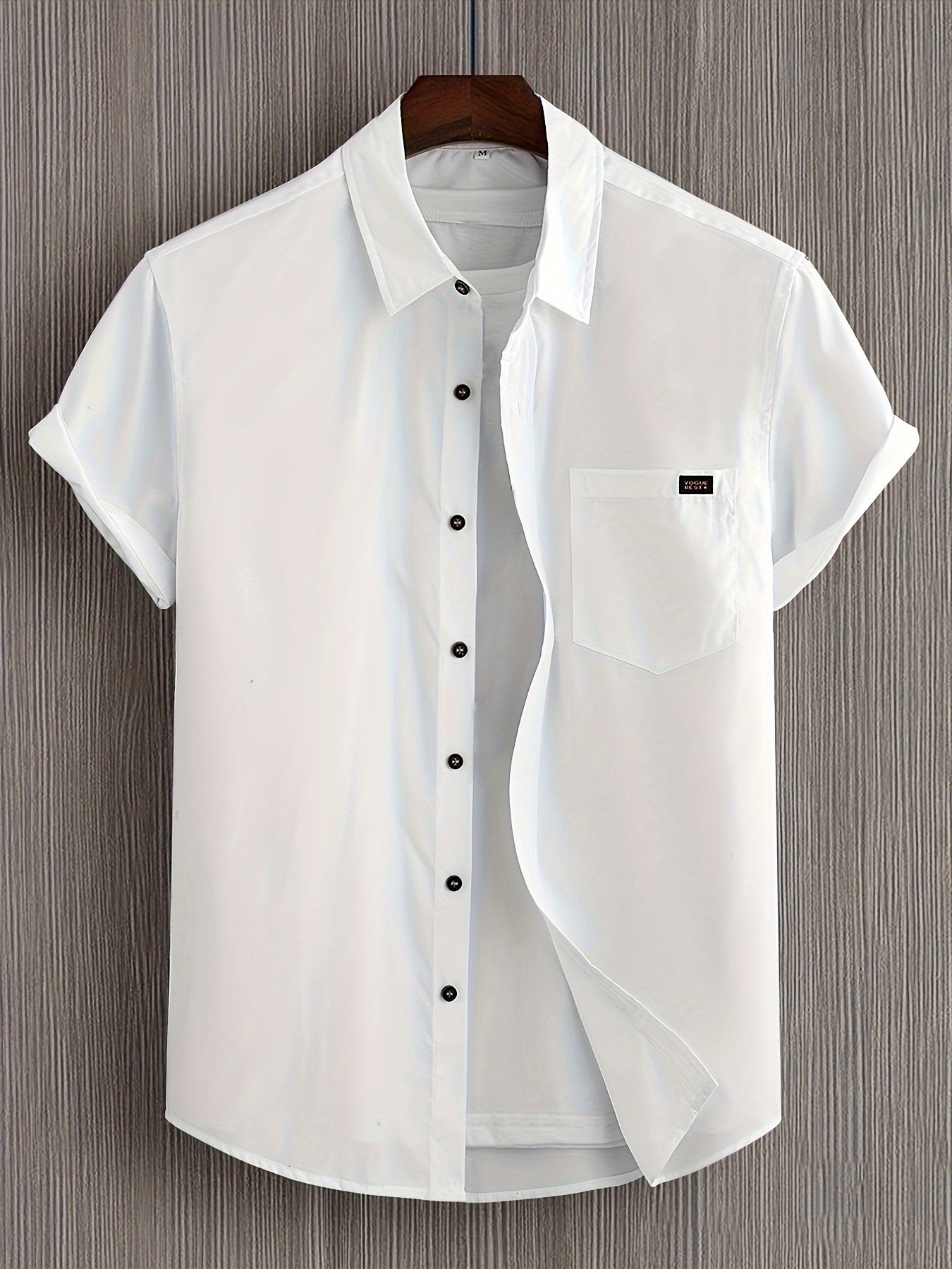 Aureo Madrid™ | Camisa informal de algodón con mangas cortas