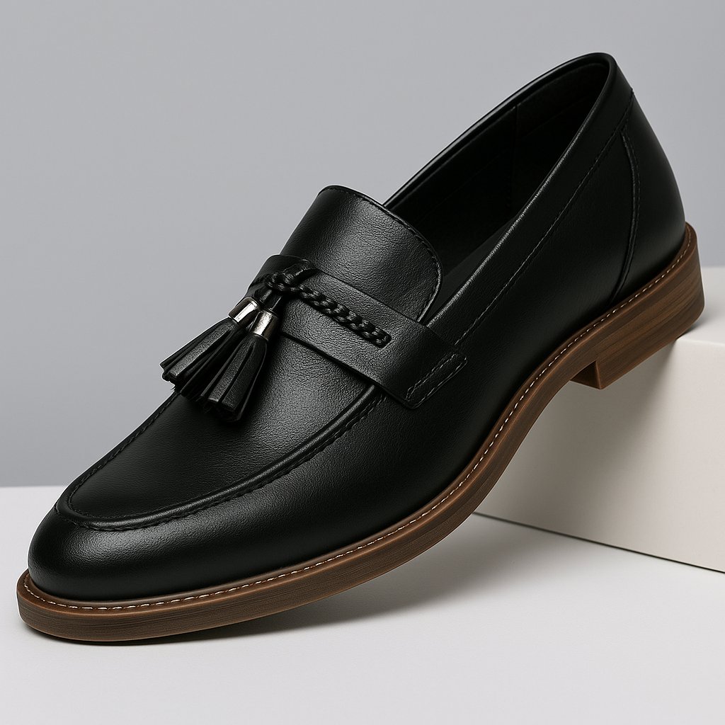 Aureo Madrid™ | Mocasines de piel con borlas