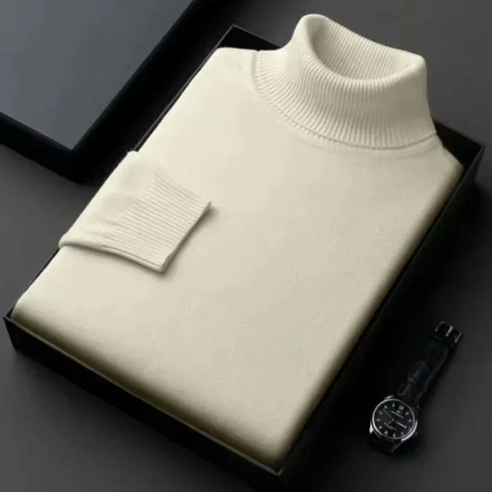 Aureo Madrid™ | Alioth Jersey de cuello alto de cachemira