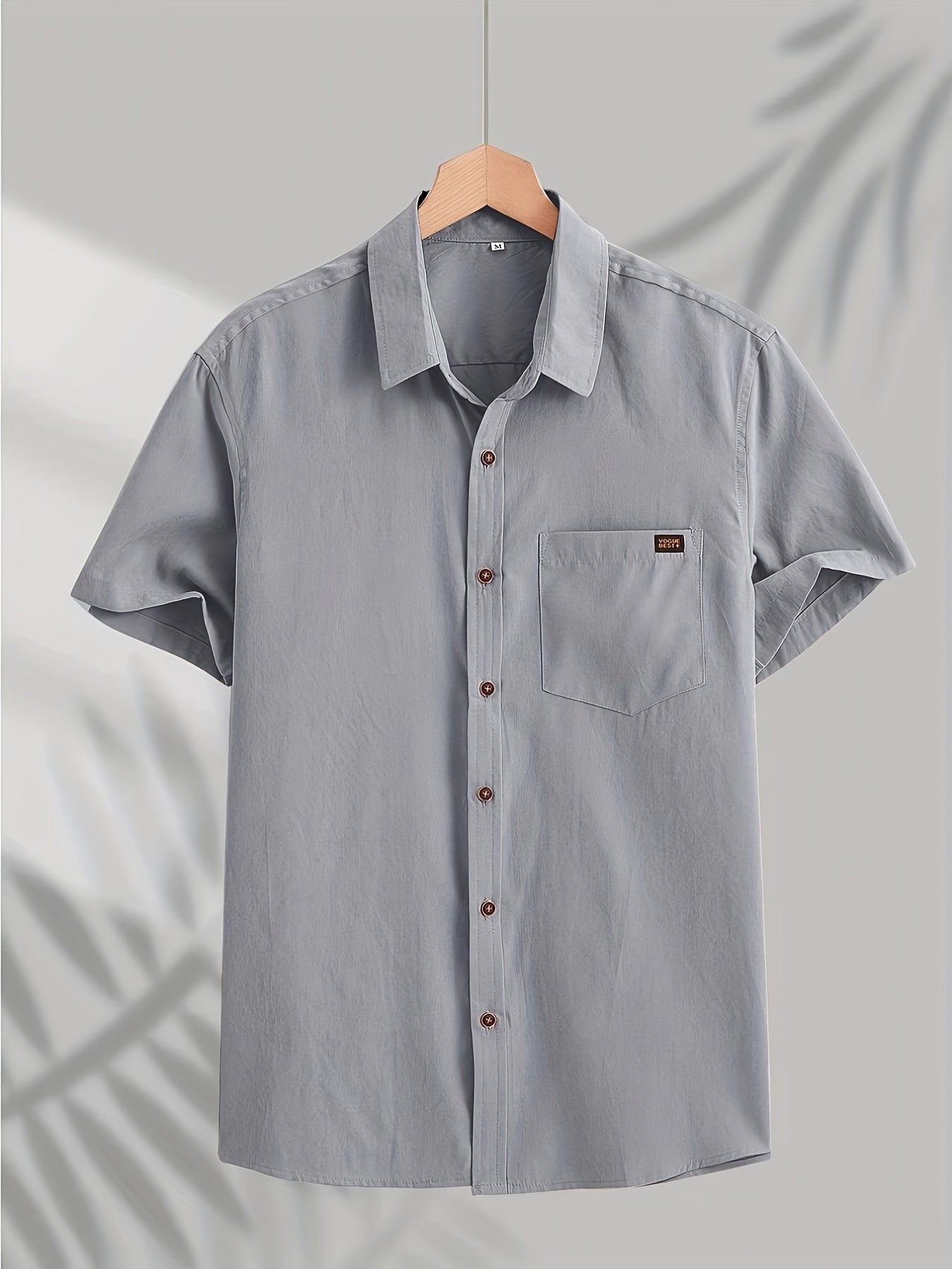 Aureo Madrid™ | Camisa informal de algodón con mangas cortas