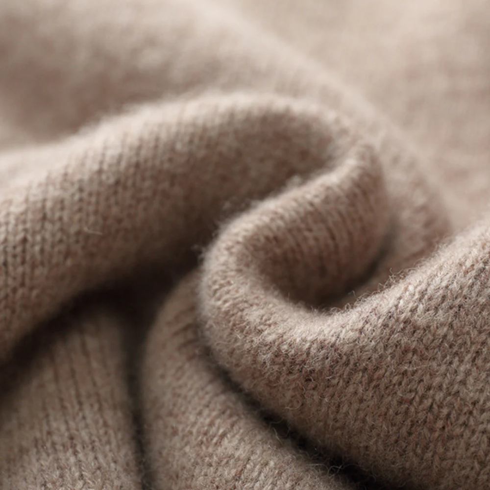 Aureo Madrid™ | Jersey con cremallera de lana merino Taranto