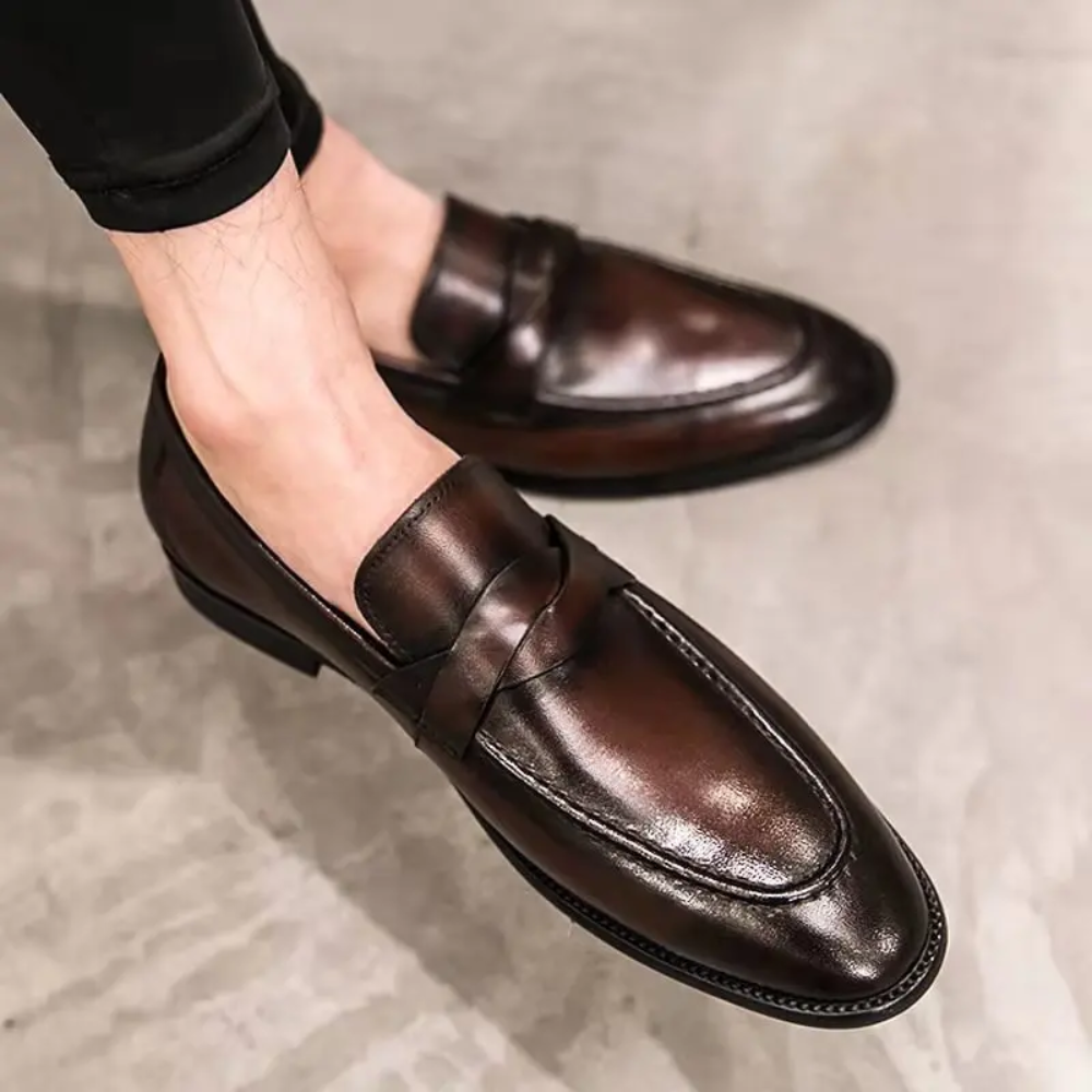 Aureo Madrid™ | Elegante mocasines de cuero