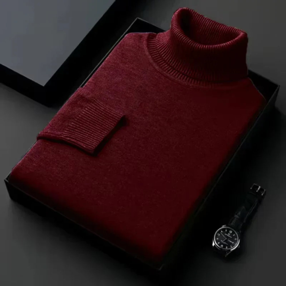 Aureo Madrid™ | Alioth Jersey de cuello alto de cachemira