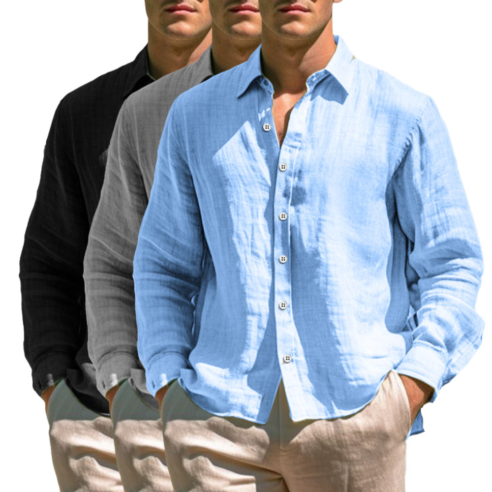 Aureo Madrid™ | Camisa informal de lino