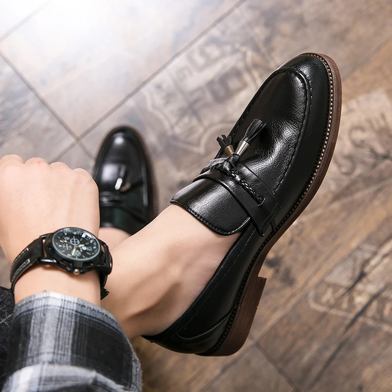 Aureo Madrid™ | Mocasines de piel con borlas