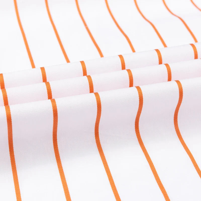 Aureo Madrid™ | Elegante camisa de algodón a rayas